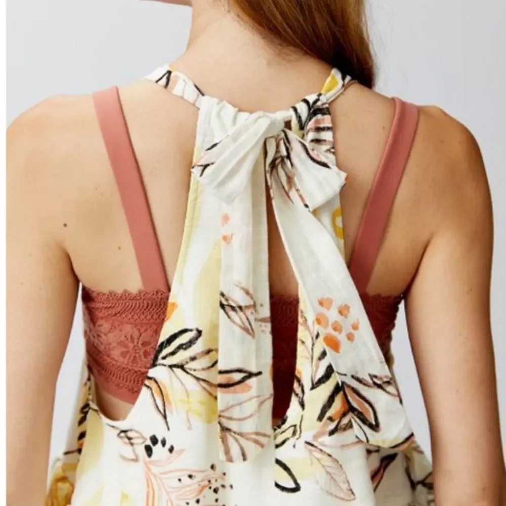 NWT Free People Anita Printed Maxi Dress